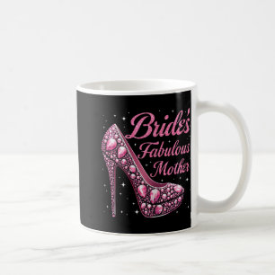Taza De Café Día de boda feliz de la novia fabulosa de la madre