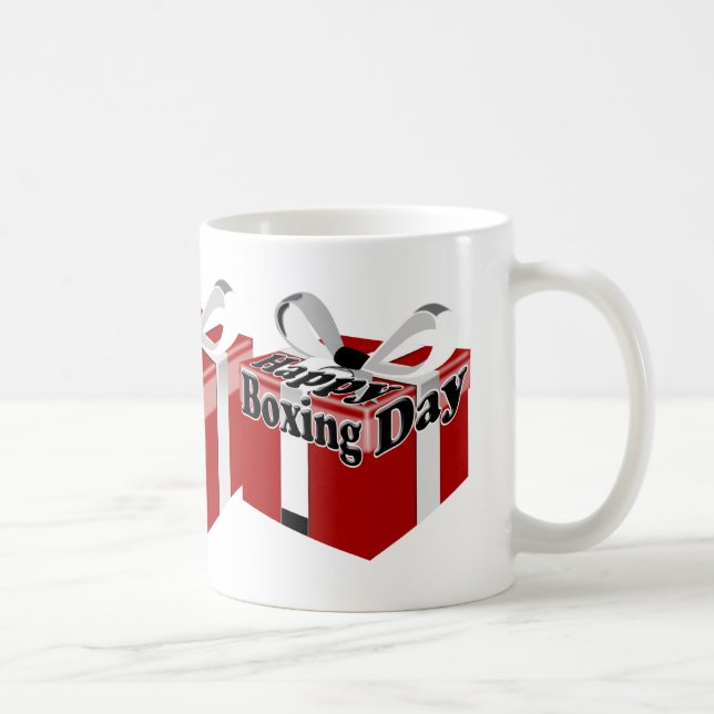 Taza De Café Día de boxeo (Derecha)