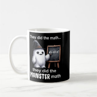Taza De Café Día de Brujas Divertido Más Frío de Matemáticas de