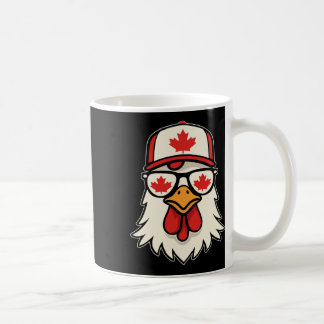 Taza De Café Día de Canadá Bandera canadiense Hoja de arce Poll