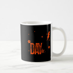 Taza De Café Día de carrera de cross country corredor pista y c