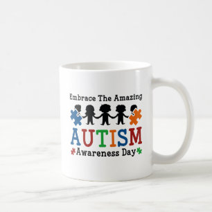 Taza De Café Día de Conciencia sobre el Autismo