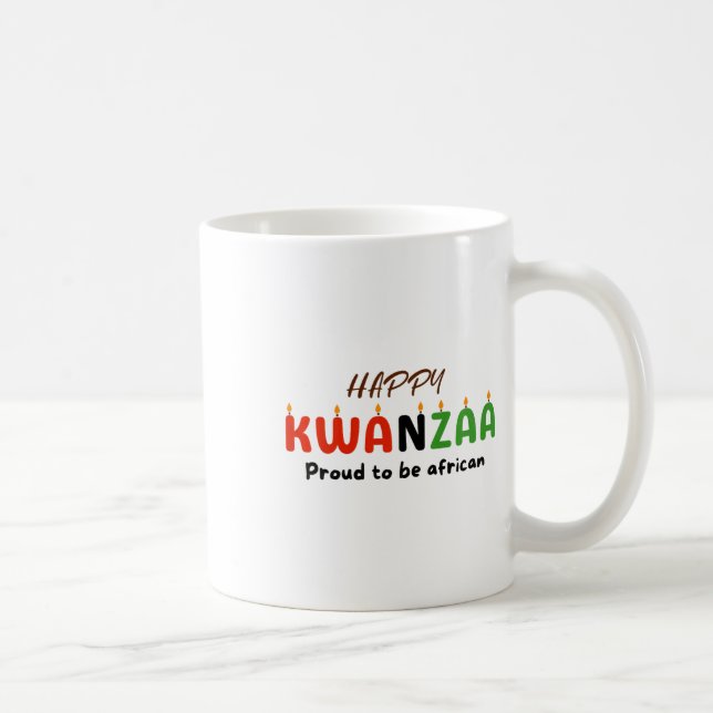 Taza De Café Día de Kwanzaa (Derecha)