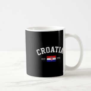 Taza De Café Día de la Bandera de la Independencia de Croacia E