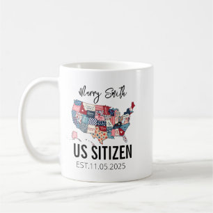 Taza De Café Día de la Ciudadanía Americano – Orgulloso de ser 