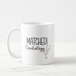 Taza De Café Día de la Coincidencia de Residencia en Cardiologí