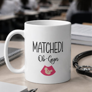 Taza De Café Día de la Coincidencia de Residencia Ob-Gyn