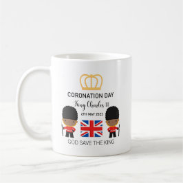 Taza De Café Día de la Coronación 2023 Personalizado Rey Carlos
