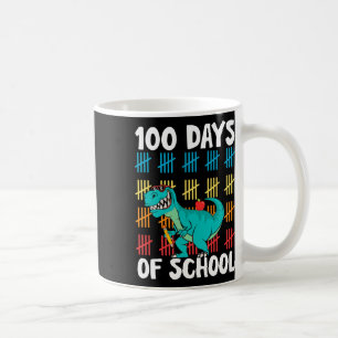 Taza De Café Día De La Escuela Profesores Niños Niños Dino Happ