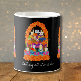 Taza De Café Día de la fiesta de halloween muerta