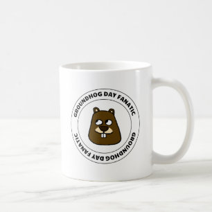 Taza De Café Día de la Groundhog