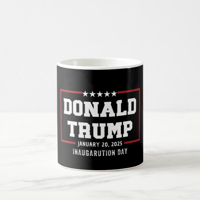 Taza De Café Día de la Inauguración de Donald Trump 2025 47º pr (Centro)