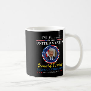 Taza De Café Día de la Inauguración del Presidente Donald Trump
