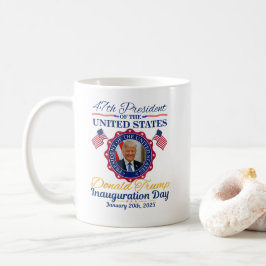Taza De Café Día de la Inauguración del Presidente Donald Trump