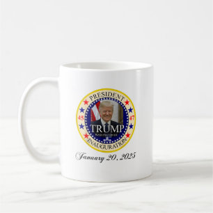 Taza De Café Día de la Inauguración del Presidente Donald Trump