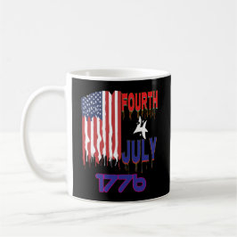 Taza De Café Día de la Independencia 1776