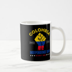 Taza De Café Día de la Independencia 1810 República de Colombia