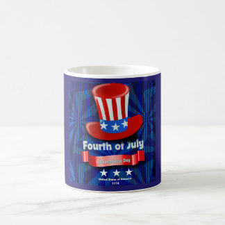 Taza De Café Día de la Independencia, 4 de julio