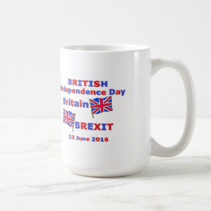 Taza De Café Día de la Independencia Británica
