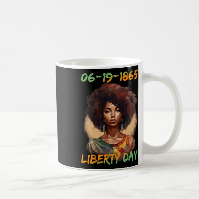 Taza De Café - Día de la Independencia de las Mujeres Afroameri (Derecha)
