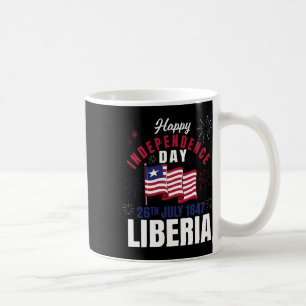 Taza De Café Día de la Independencia de Liberia Bandera liberia