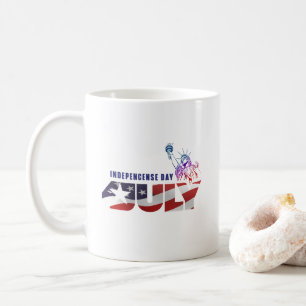 Taza De Café Día de la Independencia   Mug clásico #11