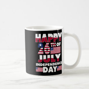 Taza De Café Día de la Independencia Nacional Ama la bandera de