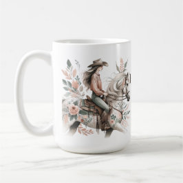 Taza De Café Día de la Madre de mamá de caballo