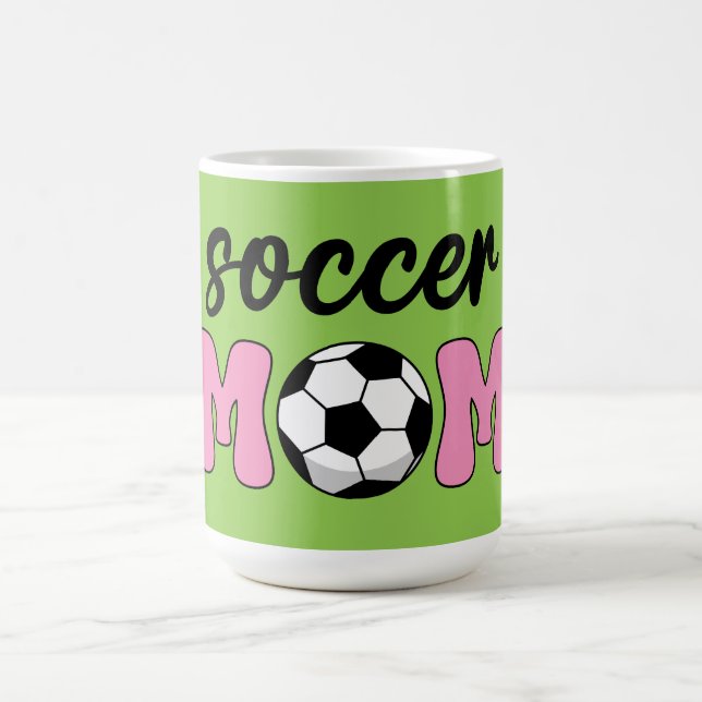 Taza De Café Día de la madre del fútbol (Centro)