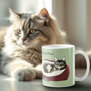 Taza De Café Día de la madre desde el gato