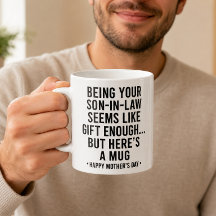 Día de la Madre divertido para el yerno
