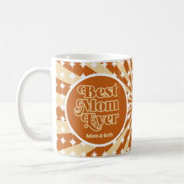 Taza De Café Día de la Madre fotográfico personalizado Boho Bes