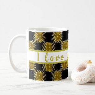 Taza De Café Día de la madre, la vida en el amor personaliza el