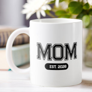 Taza De Café Día de la Madre MOM EST