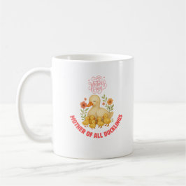 Taza De Café Día de la Madre Pato Adorable