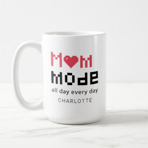 Taza De Café Día de la Madre personalizado gracioso mami