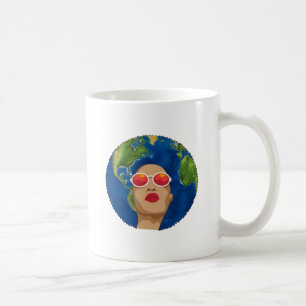Taza De Café día de la madre tierra africana