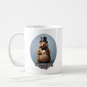 Taza De Café Día de la Marmota