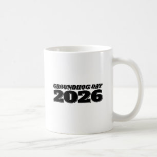 Taza De Café Día de la Marmota 2026
