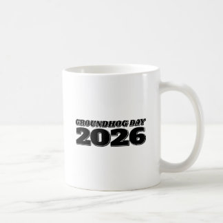 Taza De Café Día de la Marmota 2026