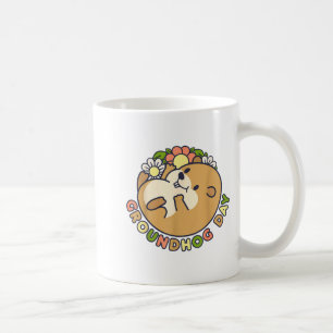 Taza De Café Día de la marmota hombres mujeres retro vintage 60