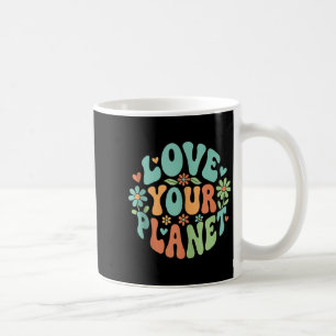 Taza De Café Día de la Tierra amor por la naturaleza ecológico
