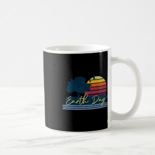 Taza De Café Día De La Tierra Aniversario Del Planeta Día De La