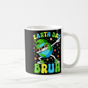 Taza De Café Día de la Tierra bruh divertido dabbing planeta Ti