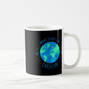 Taza De Café Día de la Tierra Cuta todos los días