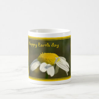 Taza De Café Día de la Tierra - der Erde de la etiqueta