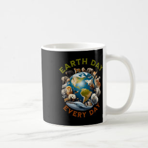 Taza De Café Día de la Tierra Día de la Tierra 2025 Hombres Muj