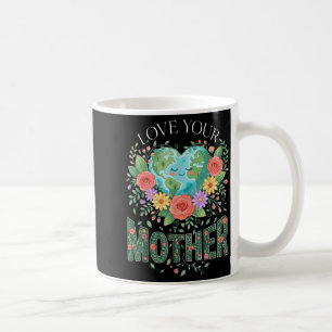 Taza De Café Día de la Tierra Mujeres Madre Planeta Naturaleza 