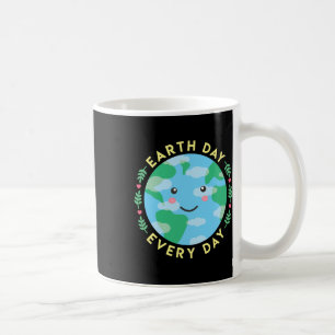 Taza De Café Día de la Tierra Todos Los Días Aman El Medio Ambi