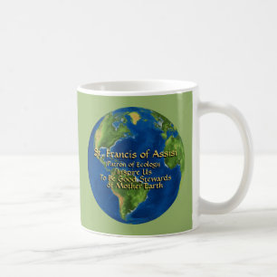 Taza De Café Día de la Tierra y San Francisco de Asís